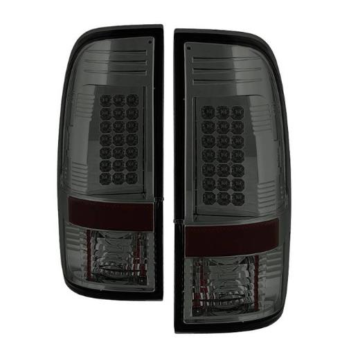 Spyder LED Tail Lights - Smoke