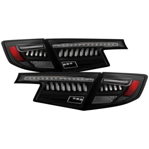 Spyder Apex LED Black Tail Lights