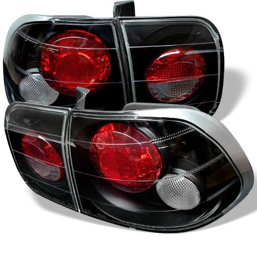 Spyder Altezza Tail Lights - Black