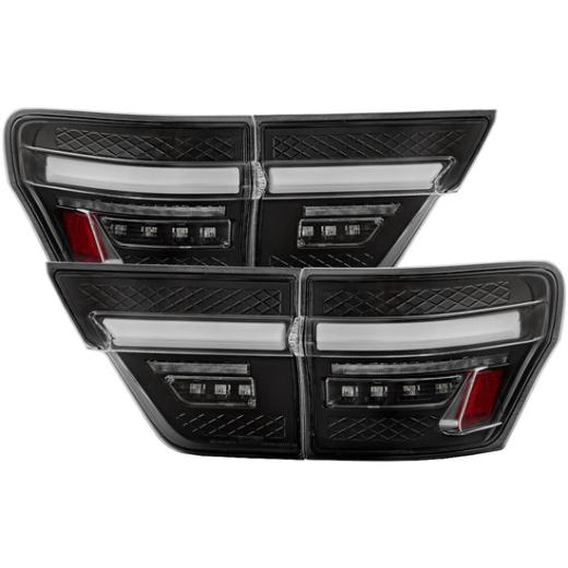 Spyder Apex LED Black Tail Lights