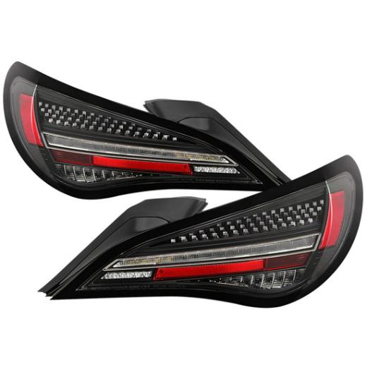 Spyder Apex LED Black Tail Lights