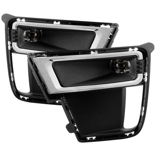 Spyder OEM Style LED Fog Lights w/Switch - Clear