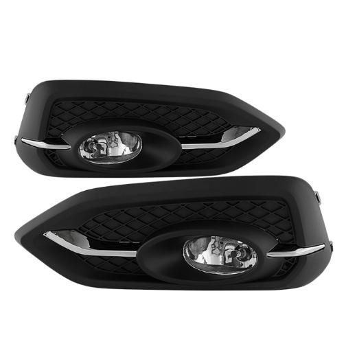 Spyder Fog Lights with Switch - Clear, OEM