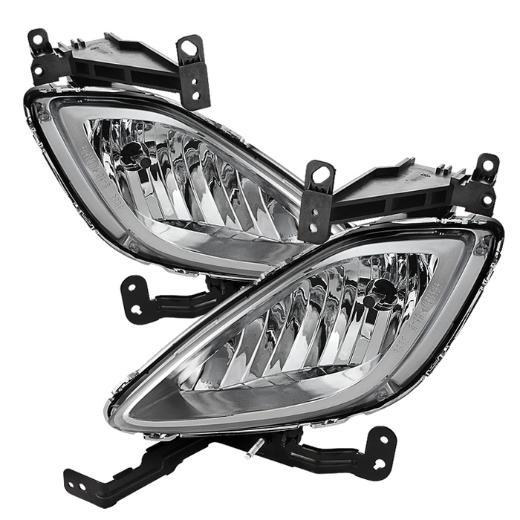 Spyder OE Style Fog Lights W/Switch, Clear