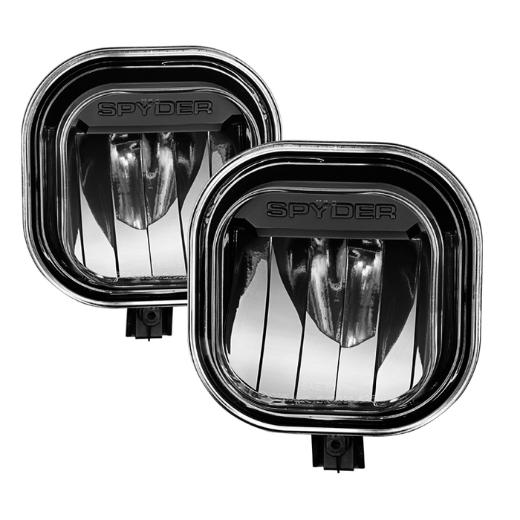 Spyder Fog Lights - Black, LED