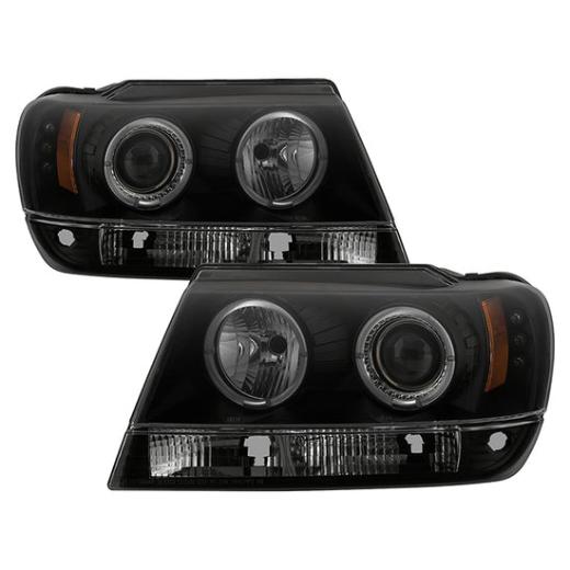 Spyder Signature Projector Headlights - Black Smoke
