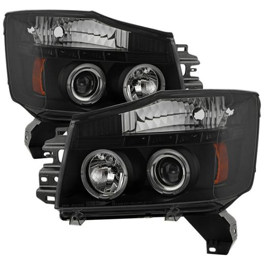 Spyder Signature Projector Headlights - Black Smoke