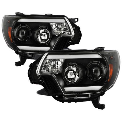 Spyder Platinum High-Power LED Module ( Low Beam ) Equipped Headlights - Black