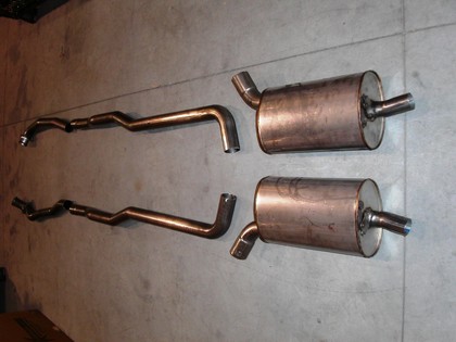 Stainless Works Exhaust system-big block-standard trans. CNC Mandrel Bent 2 1/2