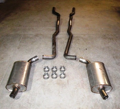 Stainless Works Exhaust system. CNC Mandrel bent 2 1/2