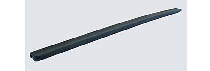 Street Scene Bed Rear Wing, Painted Rough Coat Black (Urethane)