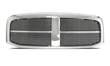 Street Scene Chrome Grille Shell OEM Type With 4mm Billet Grille Insert