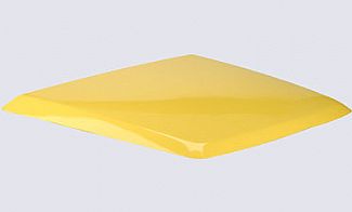 Street Scene Six Pack Fiberglass Hood Scoop