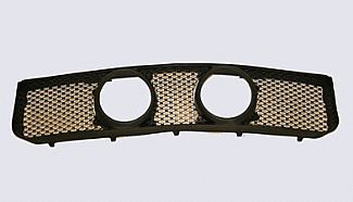 Street Scene Custom Shell Center Style Black Powder Coat Paint