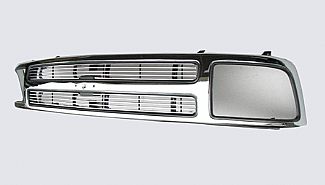 Street Scene Chrome Grille Shell With 4mm Billet Insert