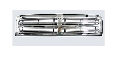 Street Scene Grille Shells, Plastic and Chrome w/Billet Insert