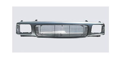 Street Scene Grille Shells, Plastic and Chrome w/Billet Insert