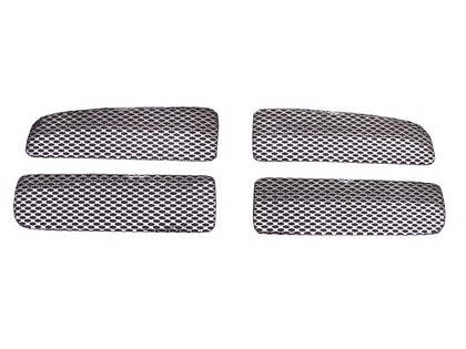 Street Scene Cut-Out Grilles, Main (Black Chrome)