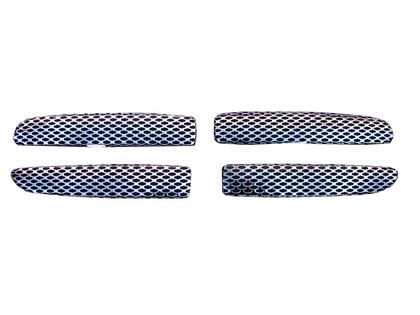Street Scene Bolt-Over Grilles, Main Sport (Black Chrome)