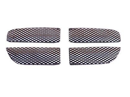 Street Scene Cut-Out Grilles, Main (Black Chrome)