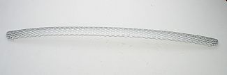 Street Scene Bumper Grille, Satin Aluminum
