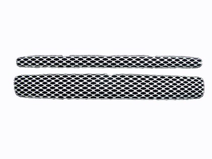 Street Scene Cut-Out Grilles, OEM Valance and Bumper (Brushed)