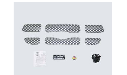 Street Scene Cut-Out Grilles, Main (Brushed)