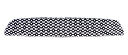 Street Scene Bumper Grille, Satin Aluminum With Fog Lights