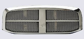 Street Scene Chrome Grille Shell OEM Type With Chrome Speed Grille