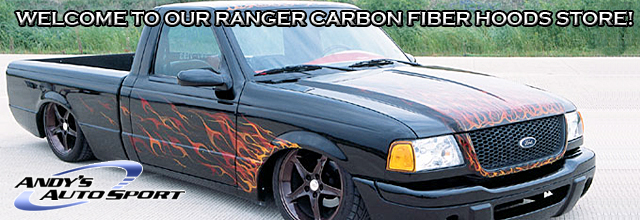 Carbon fiber hoods for ford ranger #7
