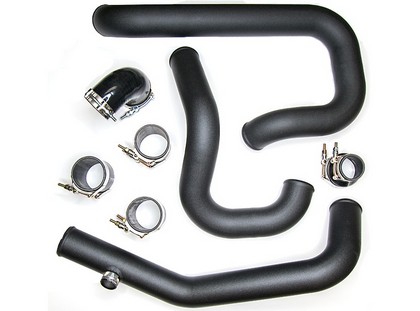 Synapse Intercooler Piping Kit for OEM Battery (Speed Density / Powder Coated Black)