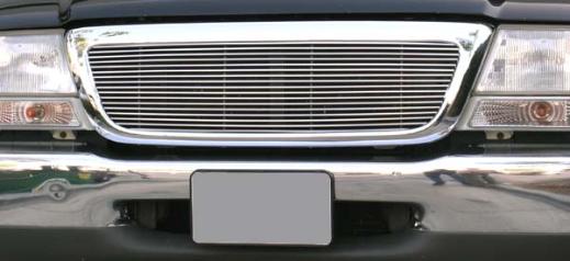 T-Rex Billet Grille Insert 4/2WD - Full Opening, 1 Piece (17 Bars)