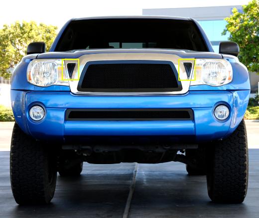 T-Rex Side Vents - 2 Piece - All Black