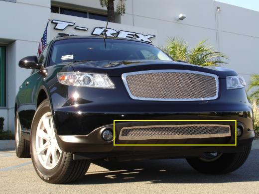 T-Rex Upper Class Polished Stainless Bumper Mesh Grille