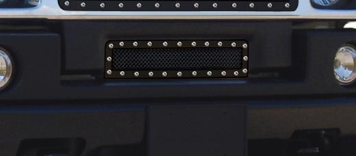 T-Rex X-Metal Series - Studded Bumper Grille - All Black