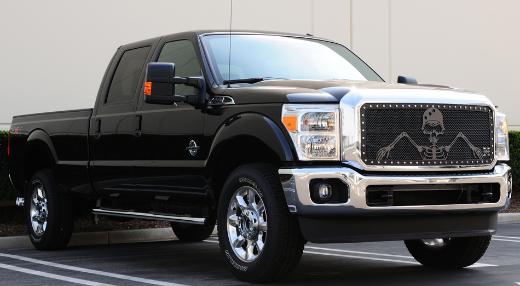 T-Rex Urban Assault Grunt - Studded Main Grille With Soldier - Black OPS Flat Black - 3 Piece