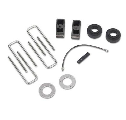 Tuff Country Lift Kit - (3 in.) (Includes Brake Proportioning Bracket, Pre Load Spacer, Strut Spacer, 3 in. Block, U-Bolts, Extended Brake Line, Hardware)