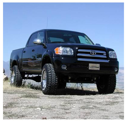 Tuff Country Lift Kit - (5 in.) (Includes Strut Spacers, Subframe, Rack Pinion Bracket, Brake Prop Valve Bracket, Diff Drop Bracket, Sway Bar Drop Bracket, Steering Shaft Extension Bracket, Blocks, Extended Brake Line)