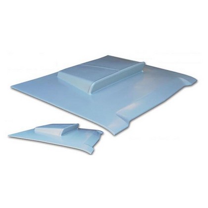 US Body Source Fiberglass Hood - Race Weight, Hemi 4