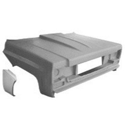 US Body Source Front End for Body Shell - Heavy Duty, Cowl Induction Tilt 2