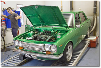 Andrew's Datsun now!