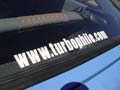 turbophile sticker