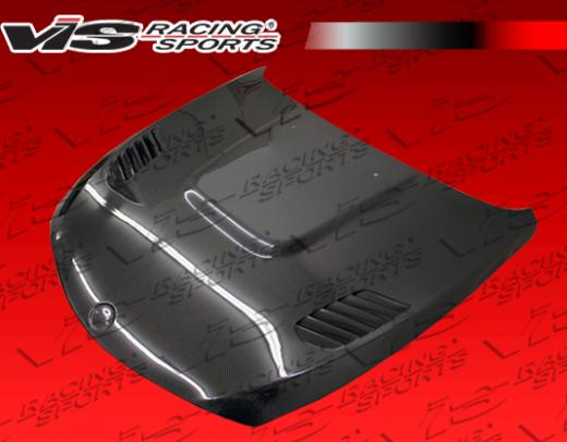 VIS Carbon Fiber Hood - XTS Style - Black