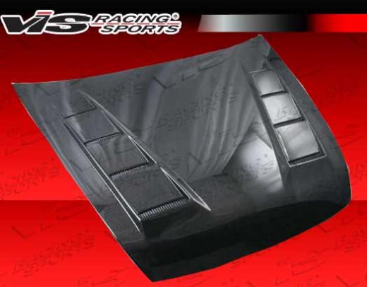 VIS Carbon Fiber Hood - Terminator Style