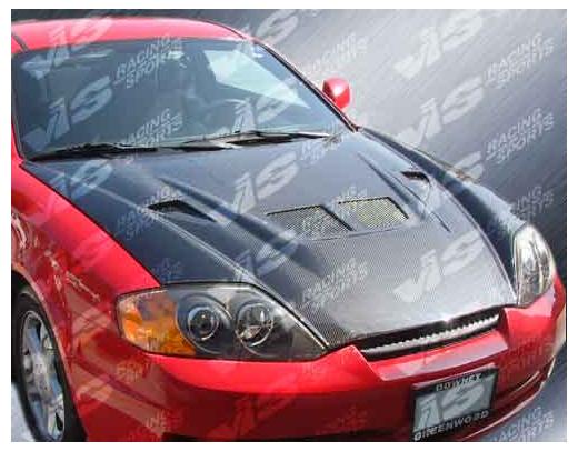 VIS Carbon Fiber Hood - EVO Style