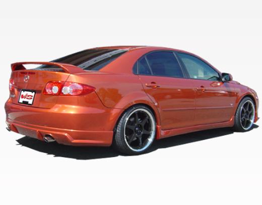 VIS Racing Fuzion Rear Bumper