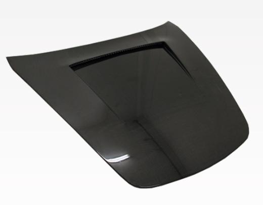 VIS Carbon Fiber Hood - GTO Style - Black