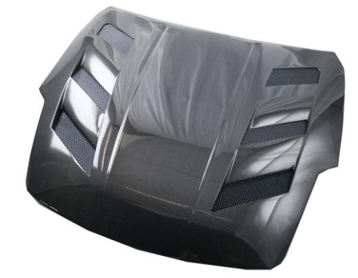 VIS Carbon Fiber Hood - AMS Style