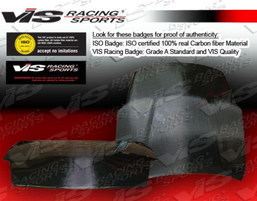 VIS Carbon Fiber Hood - OEM Style