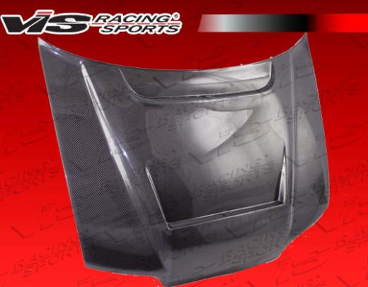 VIS Racing Carbon Fiber Hood - J-Spec Js